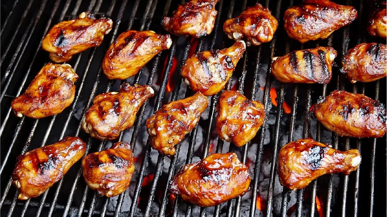 chicken on grill mats grill