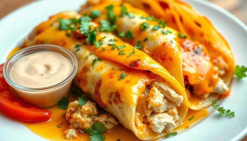 cheesy wraps