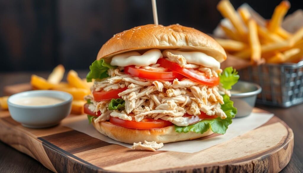 rotisserie chicken sandwich